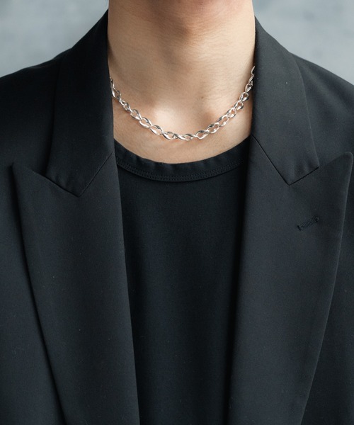 SINSS（シンス）の「Lariat necklace / ラリエットネックレス（ネックレス・メンズ・シルバー・FREE）」の2枚目の写真