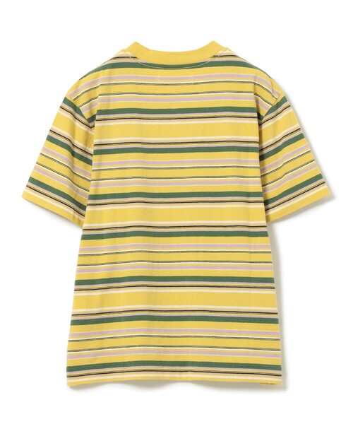 BEAMS BOY(ビームスボーイ)の「エンブロイダリー マルチボーダー ショートスリーブ Tシャツ(Tシャツ/カットソー・レディース・イエロー/ネイビー/ホワイト系その他7・1/3/2)」の22枚目の写真