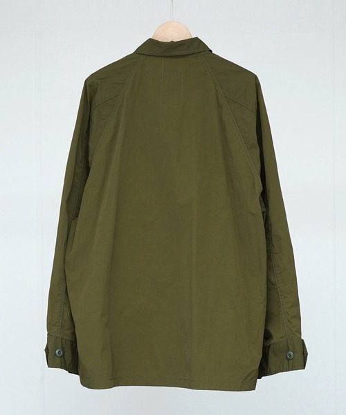 made in standard （メイドインスタンダード）の「MADE IN STANDARD メイドインスタンダード / 1968 FATIGUE JACKET（ミリタリージャケット・メンズ・ブラック/オリーブ/ブラウン・LARGE/MEDIUM）」の17枚目の写真