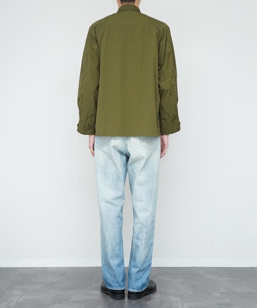 made in standard （メイドインスタンダード）の「MADE IN STANDARD メイドインスタンダード / 1968 FATIGUE JACKET（ミリタリージャケット・メンズ・ブラック/オリーブ/ブラウン・LARGE/MEDIUM）」の13枚目の写真