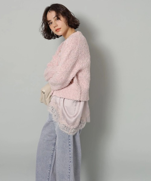 サテンレースキャミ（シャツ/ブラウス）｜Arpege story（アルページュ