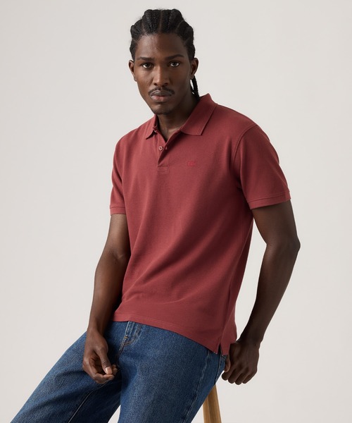 Levi's(リーバイス)の「Levi's/リーバイス ICON ポロシャツ(ポロシャツ・メンズ・レッド・XL/M/S/L)」の3枚目の写真