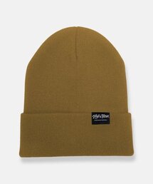 SHAKA WeAR（シャカウェア）の「アクリルリブロゴビーニー_サンド（ニットキャップ/ビーニー）」