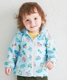 HOT BISCUITS（ホットビスケッツ）の「ビーンズ×乗り物 総柄ウインドブレーカー（ナイロンジャケット）」