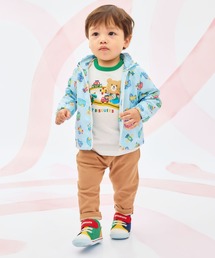 HOT BISCUITS（ホットビスケッツ）の「ビーンズ×乗り物 総柄ウインドブレーカー（ナイロンジャケット）」