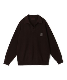 caban | コットンカシミヤ ポロスキッパー(ニット/セーター)