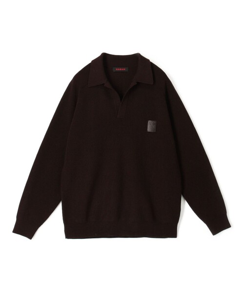 caban（キャバン）の「コットンカシミヤ ポロスキッパー（ニット