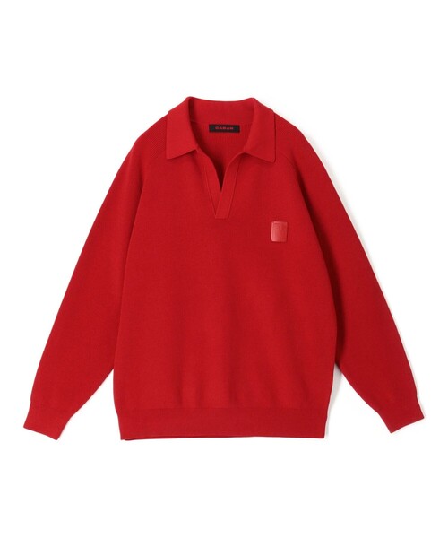 コットンカシミヤ ポロスキッパー（ニット/セーター）｜CABaN