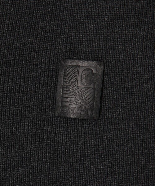 caban（キャバン）の「コットンカシミヤ ポロスキッパー（ニット/セーター・メンズ・ダークブラウン/アイボリー/チャコールグレー/レッド・S/M/L）」の11枚目の写真