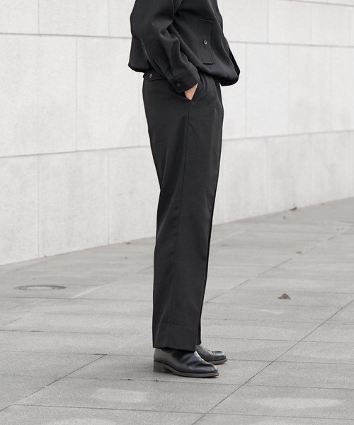 TENON】2TUCK TROUSERS（スラックス）｜Blank Product.（ブランク