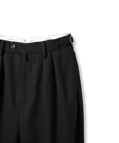 TENON】2TUCK TROUSERS（スラックス）｜Blank Product.（ブランク