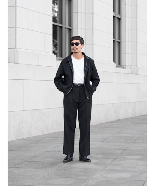 TENON】2TUCK TROUSERS（スラックス）｜Blank Product.（ブランク