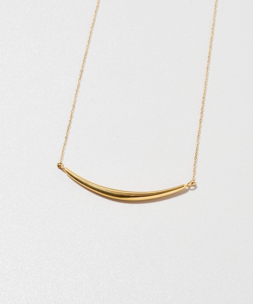 GOLDY(ゴールディ)の「【金属アレルギー軽減】アーチ バー ステンレス ネックレス(ネックレス・レディース・シルバー/ゴールド・FREE)」の11枚目の写真