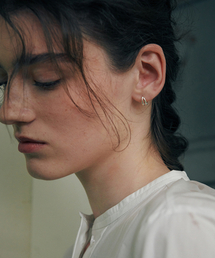 VERTE（ベフト）の「[925 silver] Deux.silver.122 / lien earring (silver)（ピアス（両耳用））」