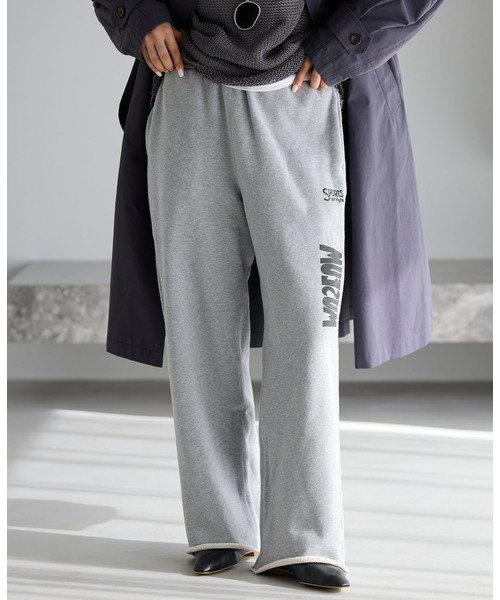 IENA(イエナ)の「Work of Art Kendai/ワークオブアートケンダイ スウェトパンツ SWEAT(スウェットパンツ・レディース・ライトグレー/アイボリー・FREE)」の3枚目の写真