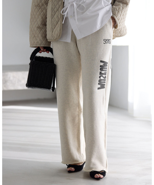 IENA(イエナ)の「Work of Art Kendai/ワークオブアートケンダイ スウェトパンツ SWEAT(スウェットパンツ・レディース・ライトグレー/アイボリー・FREE)」の13枚目の写真