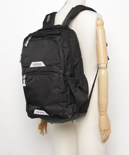 AMERICAN TOURISTER(アメリカンツーリスター)の「アメリカンツーリスター BRETT ブレット バックパック 2 ASR ブラック(バックパック/リュック・メンズ・ブラック・ONESIZE)」の13枚目の写真