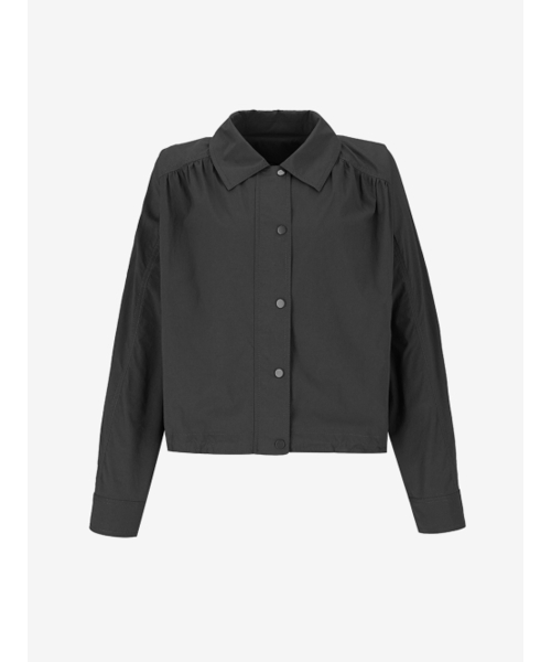 VNYSTUDIO(ブイエヌワイスタジオ)の「Drawstring unbalance hem jacket_YA9LSNC(その他アウター・レディース・その他・FREE)」の4枚目の写真