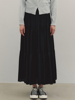 frill midi flared skirt / フリルボリュームスカート（スカート