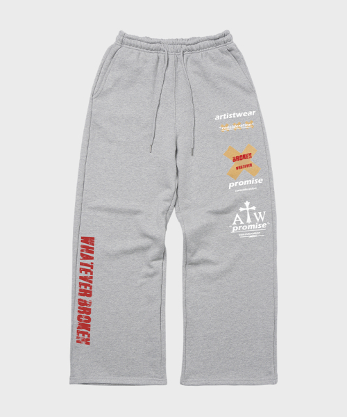 ARTISTWEAR（アーティストウェア）の「[ATW]プロミスワイドバンディングパンツ（スウェットパンツ・レディース・その他・S/M/L/XL）」の10枚目の写真