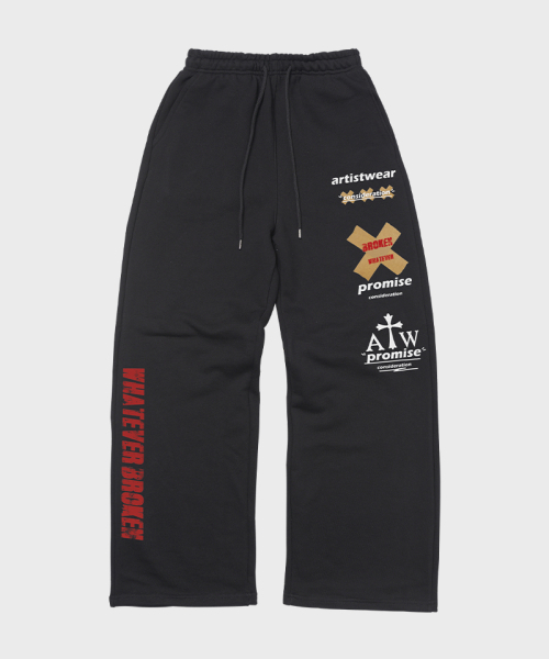 ARTISTWEAR（アーティストウェア）の「[ATW]プロミスワイドバンディングパンツ（スウェットパンツ・レディース・その他・S/M/L/XL）」の11枚目の写真