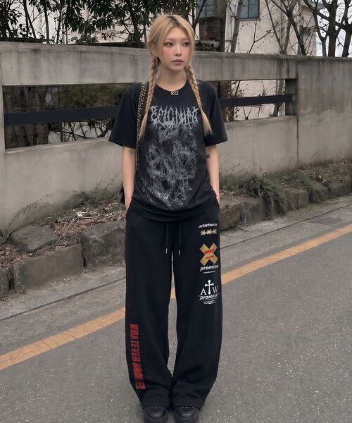 ARTISTWEAR（アーティストウェア）の「[ATW]プロミスワイドバンディングパンツ（スウェットパンツ・レディース・その他・S/M/L/XL）」の13枚目の写真