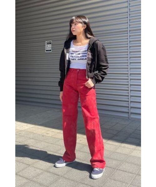 runningHIGH（ランニングハイ）の「レタリングスリムL/Sティー [ホワイト]（Tシャツ/カットソー・レディース・その他・FREE）」の14枚目の写真