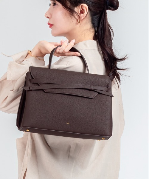 tov(トーヴ)の「【TOV】ハンドバッグ ショルダーバッグ MIMI GRAND 2WAY(ショルダーバッグ・レディース・ブラック/モカ/ミント/ホワイト/ブラウン/ピンク/ダークブラウン・FREE)」の3枚目の写真
