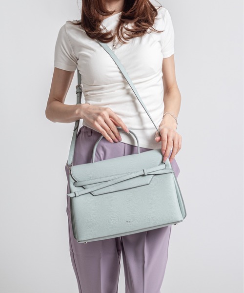 tov（トーヴ）の「【TOV】ハンドバッグ ショルダーバッグ　MIMI GRAND　2WAY（ショルダーバッグ・レディース・ブラック/モカ/ミント/ホワイト/ブラウン/ピンク・FREE）」の5枚目の写真