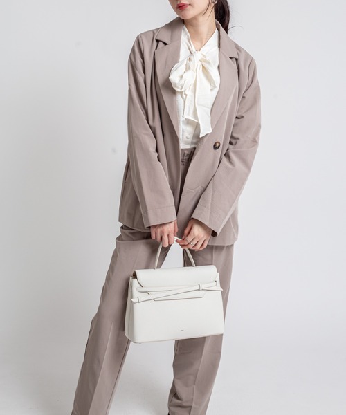 tov（トーヴ）の「【TOV】ハンドバッグ ショルダーバッグ　MIMI GRAND　2WAY（ショルダーバッグ・レディース・ブラック/モカ/ミント/ホワイト/ブラウン/ピンク・FREE）」の11枚目の写真