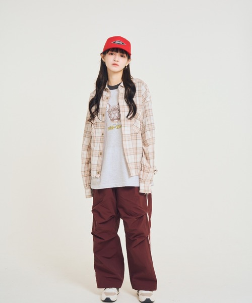 EFFECTEN（エフェクテン）の「【EFFECTEN】Drawcode Crinkle nish SH（シャツ/ブラウス・メンズ・ブルー系その他/ピンク系その他・FREE）」の5枚目の写真