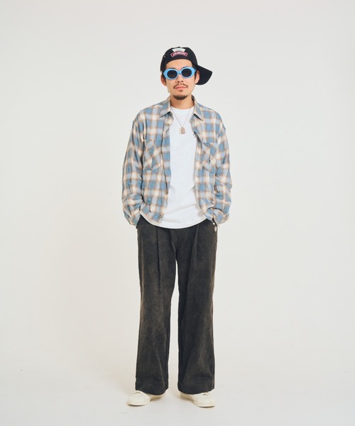 EFFECTEN（エフェクテン）の「【EFFECTEN】Drawcode Crinkle nish SH（シャツ/ブラウス・メンズ・ブルー系その他/ピンク系その他・FREE）」の14枚目の写真