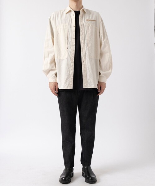 WHITE MOUNTAINEERING(ホワイトマウンテニアリング)の「WM2473108(シャツ/ブラウス・メンズ・アイボリー・1)」の3枚目の写真