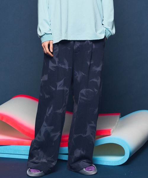MAISON SPECIAL(メゾンスペシャル)の「《UNISEX》Sun-fade Prime-Wide Sweatpants/サンフェードプライムワイドスウェットパンツ【MAISON SPECIAL/メゾンスペシャル】■セットアップ対応■(スウェットパンツ・メンズ・ブラック/バーガンディー/ネイビー・0/1/2)」の1枚目の写真