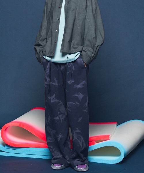 MAISON SPECIAL(メゾンスペシャル)の「《UNISEX》Sun-fade Prime-Wide Sweatpants/サンフェードプライムワイドスウェットパンツ【MAISON SPECIAL/メゾンスペシャル】■セットアップ対応■(スウェットパンツ・メンズ・ブラック/バーガンディー/ネイビー・0/1/2)」の16枚目の写真