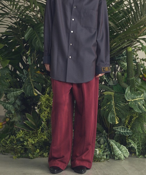 MAISON SPECIAL(メゾンスペシャル)の「《UNISEX》Sun-fade Prime-Wide Sweatpants/サンフェードプライムワイドスウェットパンツ【MAISON SPECIAL/メゾンスペシャル】■セットアップ対応■(スウェットパンツ・メンズ・ブラック/バーガンディー/ネイビー・0/1/2)」の13枚目の写真