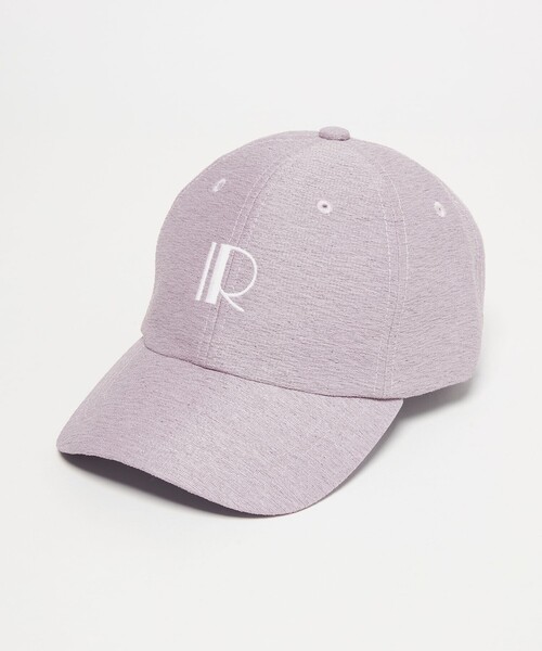 Revis.（レヴィス）の「【別注】＜Revis.＞メランジ ロゴ キャップ（キャップ・レディース・ライラック/ナチュラル・FREE）」の7枚目の写真