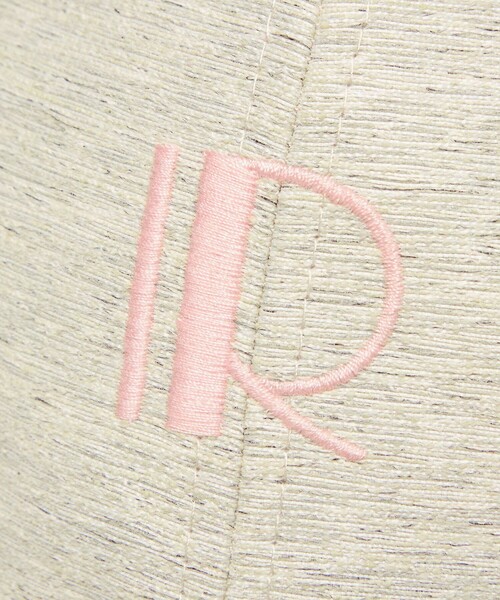 Revis.（レヴィス）の「【別注】＜Revis.＞メランジ ロゴ キャップ（キャップ・レディース・ライラック/ナチュラル・FREE）」の11枚目の写真