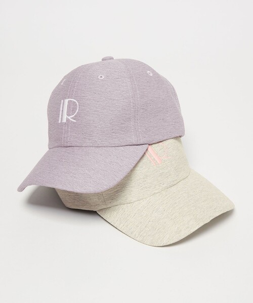 Revis.（レヴィス）の「【別注】＜Revis.＞メランジ ロゴ キャップ（キャップ・レディース・ライラック/ナチュラル・FREE）」の13枚目の写真
