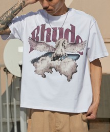 Theater code | Print Design Vintage-Style Crew Neck T-Shirt / プリントデザイン ヴィンテージライク クルーネックTシャツ 2026年春夏(Tシャツ/カットソー)