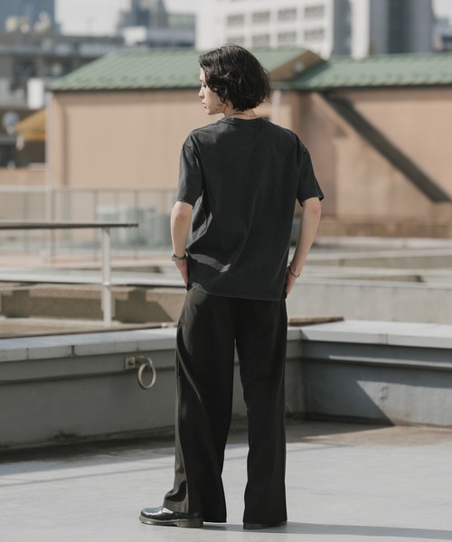 Theater code（シアターコード）の「Print Design Vintage-Style Crew Neck T-Shirt / プリントデザイン ヴィンテージライク クルーネックTシャツ 2026年春夏（Tシャツ/カットソー・メンズ・ホワイト/ブラック・M/L）」の11枚目の写真