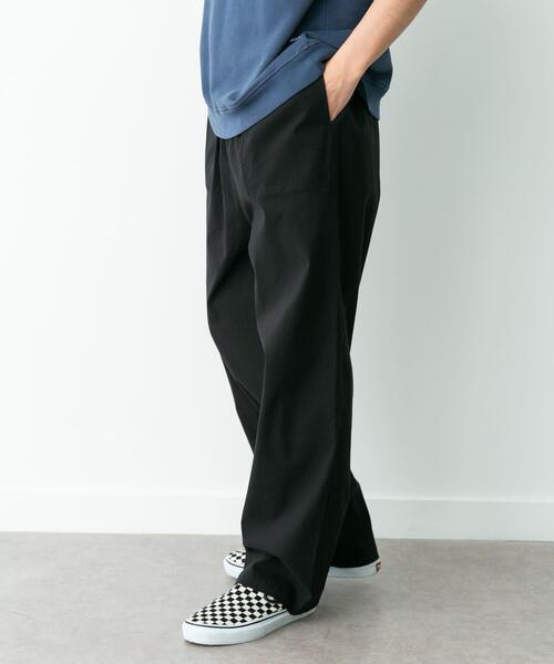 URBAN RESEARCH Sonny Label（アーバンリサーチサニーレーベル）の「ハイスペイージーベイカーパンツ（その他パンツ・メンズ・ブラック/チャコールグレー/ベージュ系その他・MEDIUM/LARGE）」の6枚目の写真