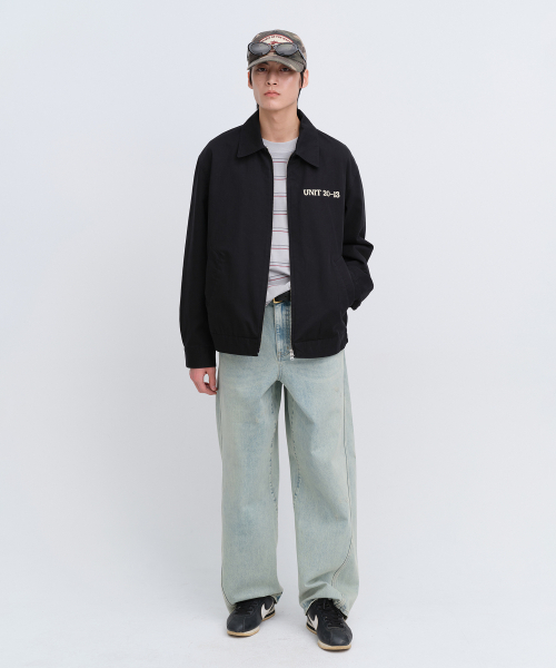 UNIFORM BRIDGE(ユニフォームブリッジ)の「old town work jacket black(デニムジャケット・メンズ・その他・SMALL/MEDIUM/LARGE/X-LARGE/XX-LARGE)」の1枚目の写真