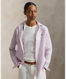 POLO RALPH LAUREN | クラシック フィット ストライプド リネン シャツ(シャツ/ブラウス)
