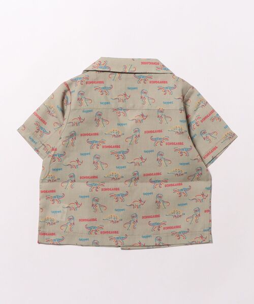 Tappet(タペット)の「昆虫アロハシャツ(シャツ/ブラウス・キッズ・ベージュ・90cm/110cm/100cm/120cm/130cm/140cm/150cm)」の2枚目の写真