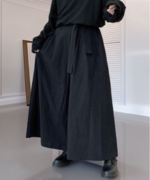 Candlestick（キャンドルスティック）の「ルーズシルエット ワイドパンツ レイヤード ドレープ 袴 パンツ（その他パンツ）」