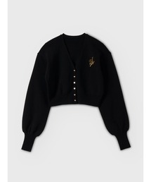 EIMY ISTOIRE | 【PRE ORDER】EIMYロゴチャームニットカーディガン(カーディガン/ボレロ)