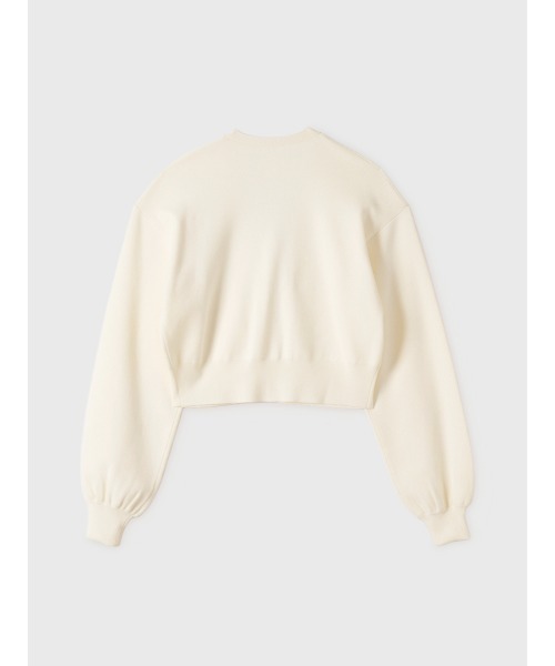 EIMY ISTOIRE（エイミーイストワール）の「【PRE ORDER】EIMYロゴチャームニットカーディガン（カーディガン/ボレロ・レディース・ピンク/ネイビー/ブラック/アイボリー・F）」の15枚目の写真