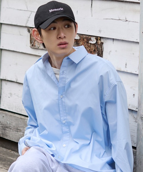 WEGO（ウィゴー）の「WEGO/【26年春夏新作】クロップドブロードシャツ（シャツ/ブラウス・メンズ・チャコール/サックスブルー/ブルー系その他2/ブルー系その他4/ホワイト系その他4・MEDIUM/LARGE）」の18枚目の写真