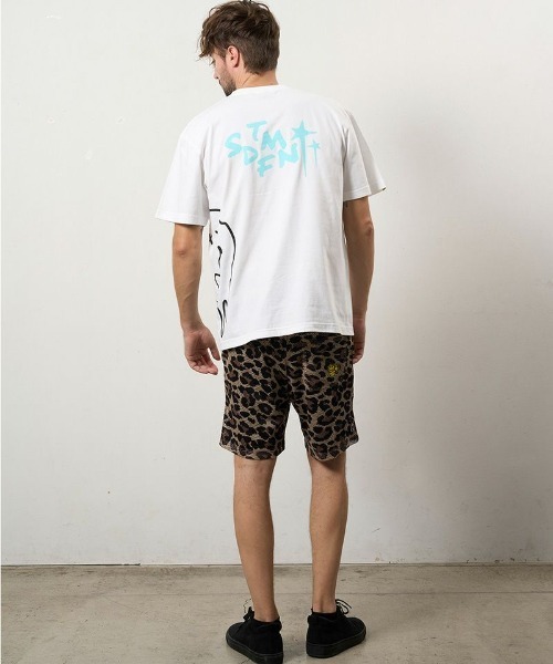 STUD MUFFIN(スタッドマフィン)の「STUD MUFFIN/スタッドマフィン/コットン天竺 クレジットシークイン&ドリップスマイル SS Tシャツ(Tシャツ/カットソー・メンズ・ホワイト/グレー・3/2)」の13枚目の写真
